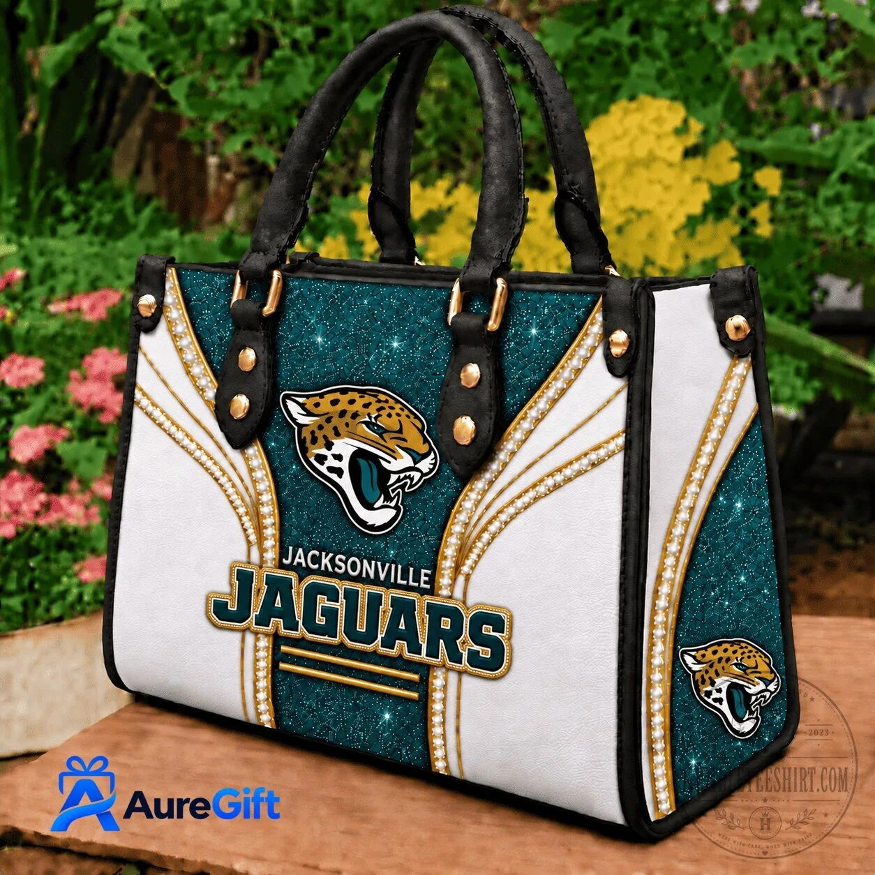 Jacksonville Jaguars NFL Football Team Logo Leather Handbag Purse 8 Jacksonville Jaguars NFL Football Team Logo Leather Handbag Purse