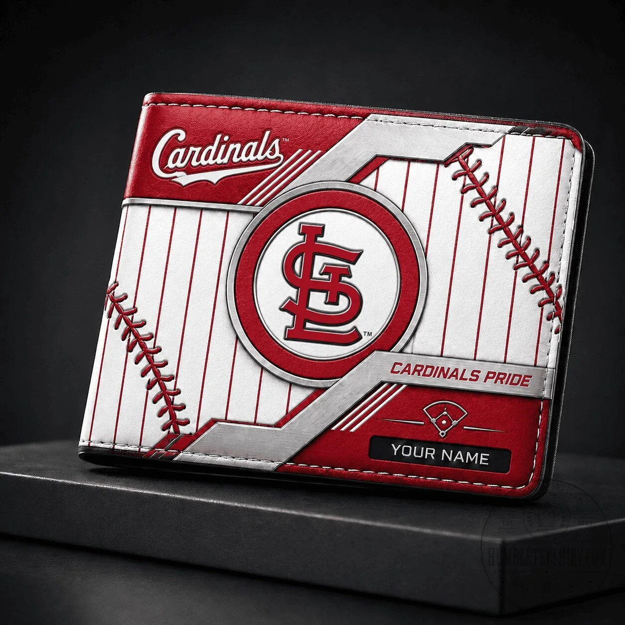 St. Louis Cardinals Baseball Fan Wallet - Personalized MLB Team Logo Accessory 1 St. Louis Cardinals Baseball Fan Wallet - Personalized MLB Team Logo Accessory