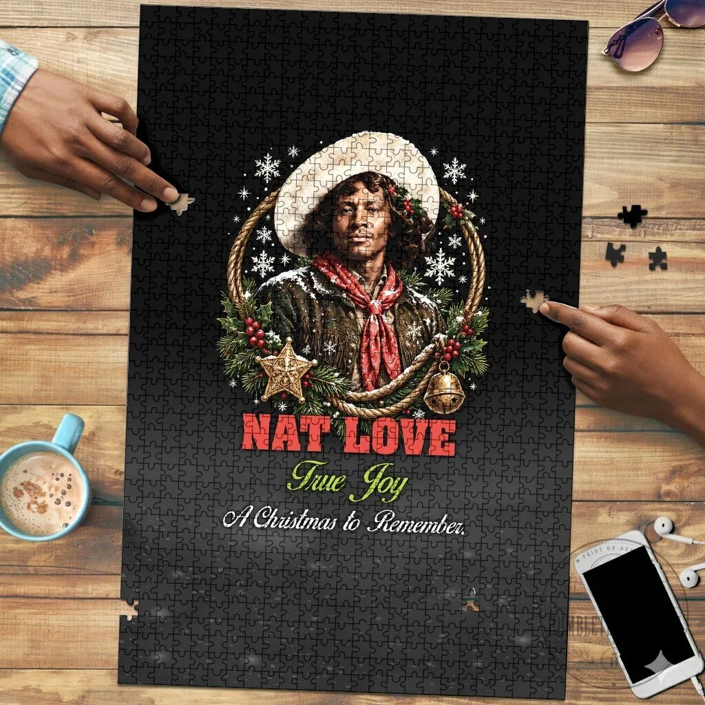 Nat Love True Joy A Christmas to Remember African American Cowboy Holiday Puzzle