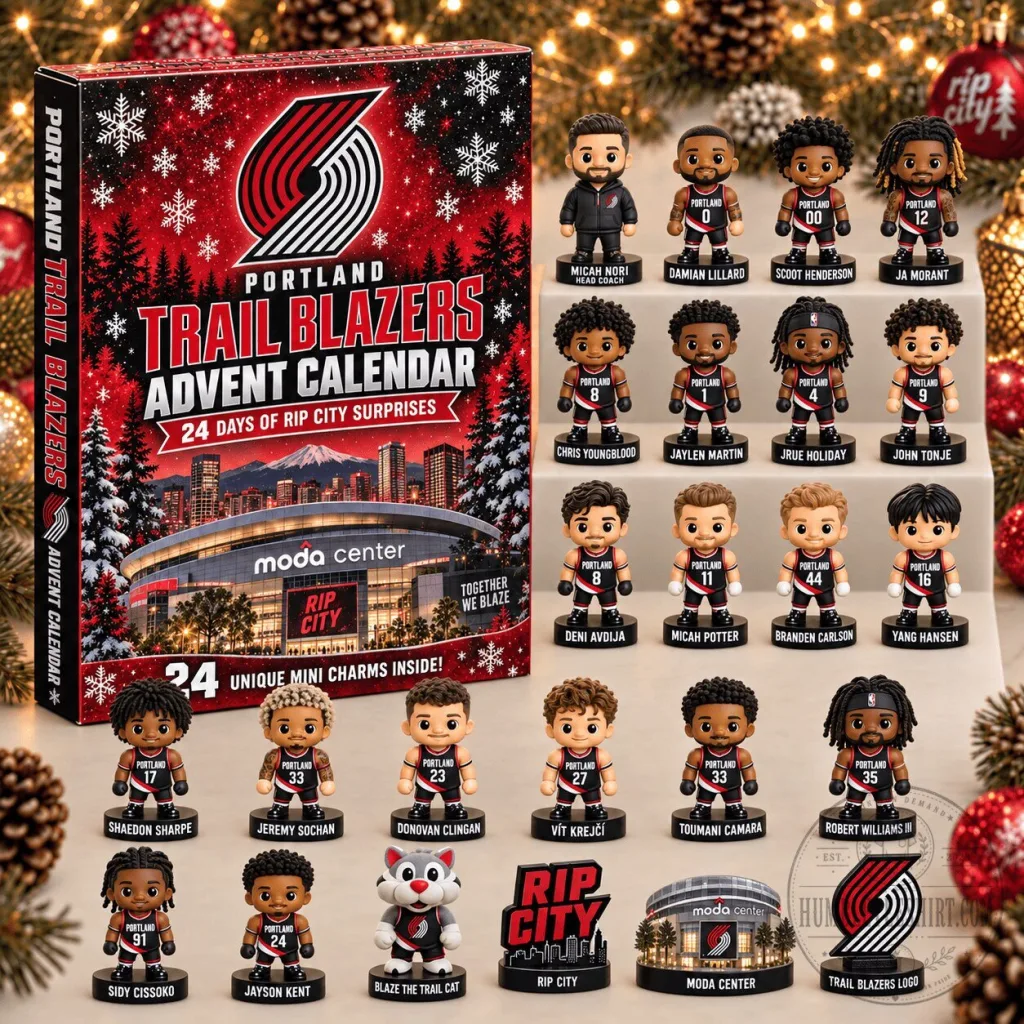 Portland Trail Blazers Advent Calendar 24 Days of Rip City Surprises Portland Trail Blazers Advent Calendar 24 Days of Rip City Surprises
