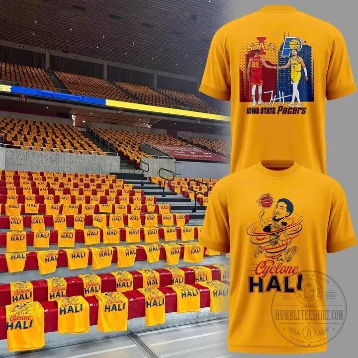 Tyrese Haliburton Cyclone Hali Iowa State Pacers Basketball T-Shirt