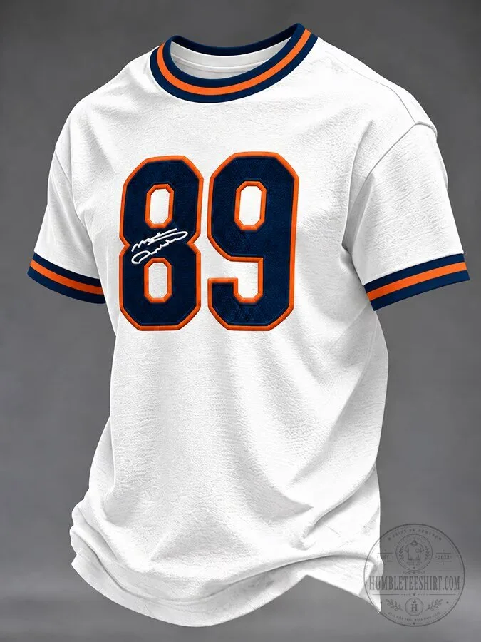 Denver Broncos 89 Retro Print Short-Sleeve T-Shirt
