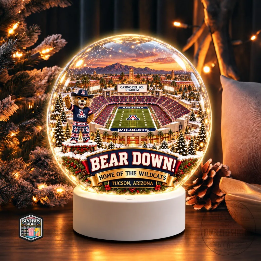 Arizona Wildcats Football Stadium Snow Globe Arizona Wildcats Football Stadium Snow Globe