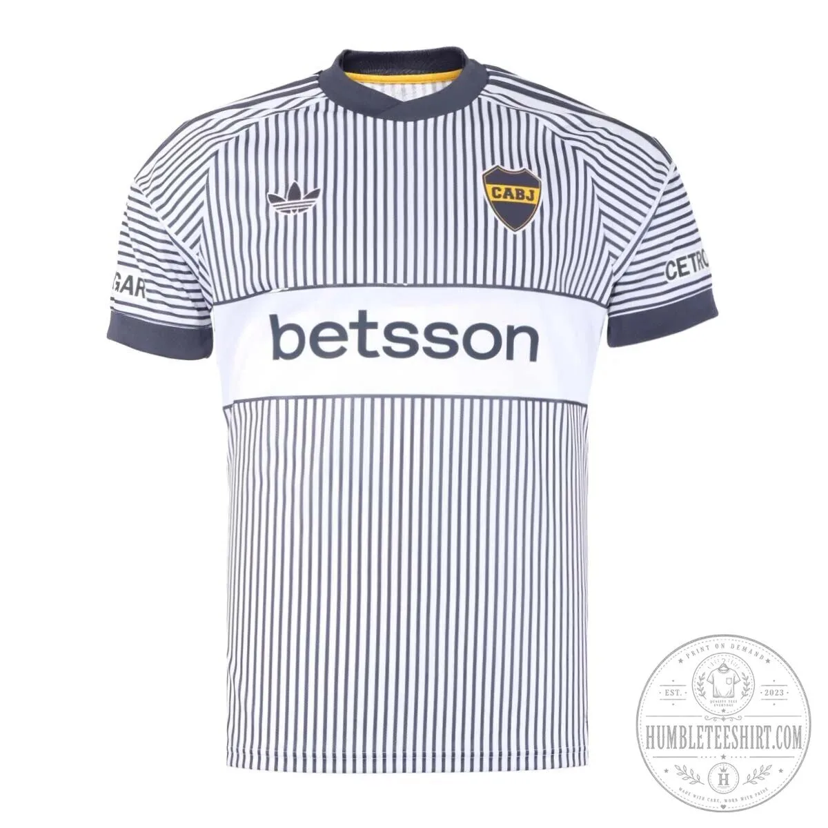 Boca Juniors 2026-2027 Away Football Jersey with Betsson Sponsor