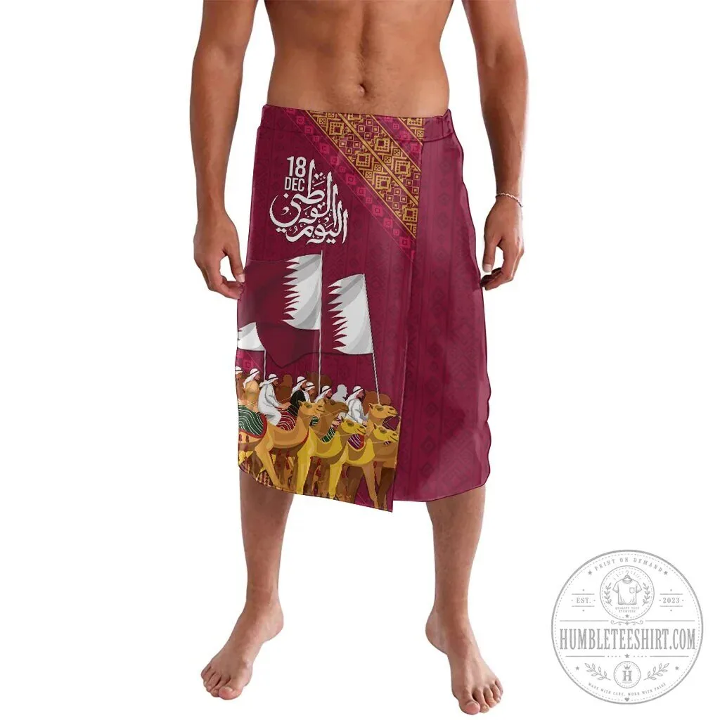 Qatar National Day Arabian Peninsula Camel Parade Sarong 5 Qatar National Day Arabian Peninsula Camel Parade Sarong