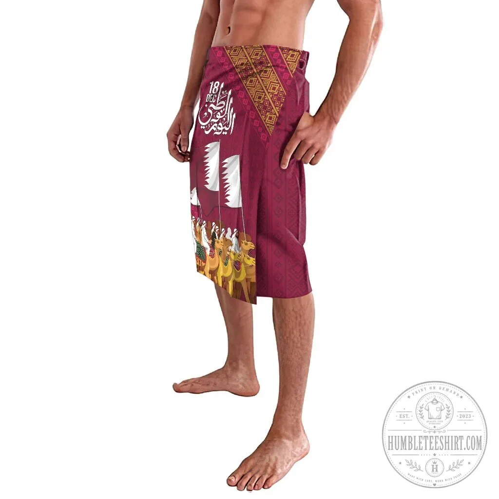 Qatar National Day Arabian Peninsula Camel Parade Sarong 7 Qatar National Day Arabian Peninsula Camel Parade Sarong
